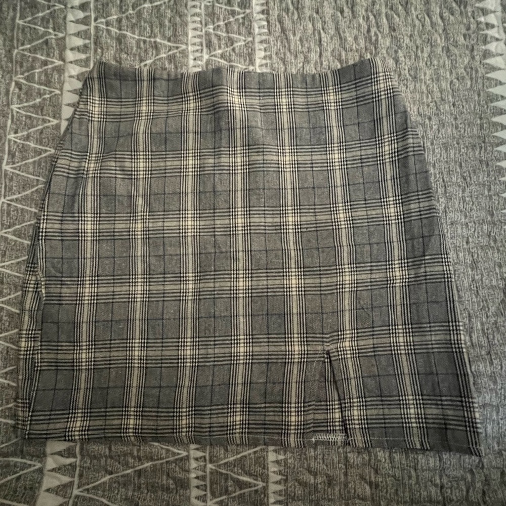 Plaid Skirt
